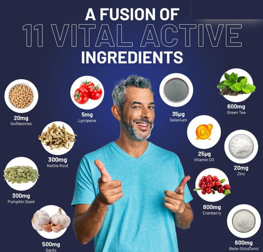 【專業護腺】Prostwell 11合1 強效前列腺與尿道修護配方|維持尿道順暢、調節睪酮、守護男性長期健康