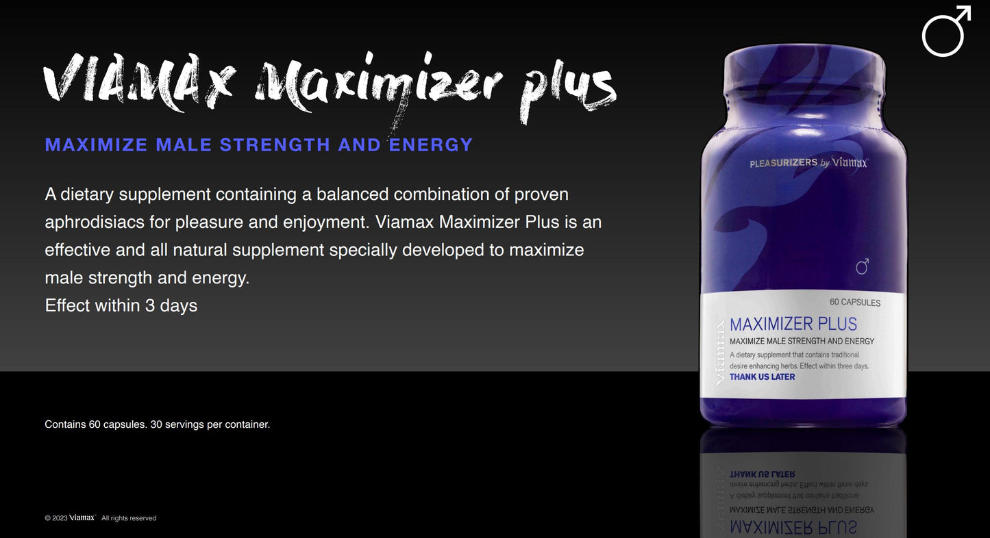 VIAMAX瑞典-MAXIMIZER 增強抵抗力增髮補腎增強活力防脫衰老生髮抗流感病毒