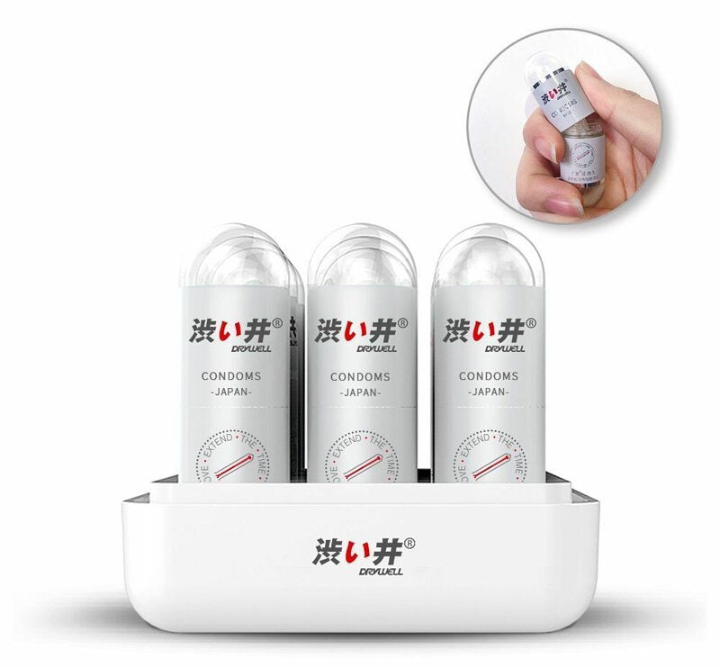 持久自信 -男威組合+Drywell/澀井延時胶囊避孕套