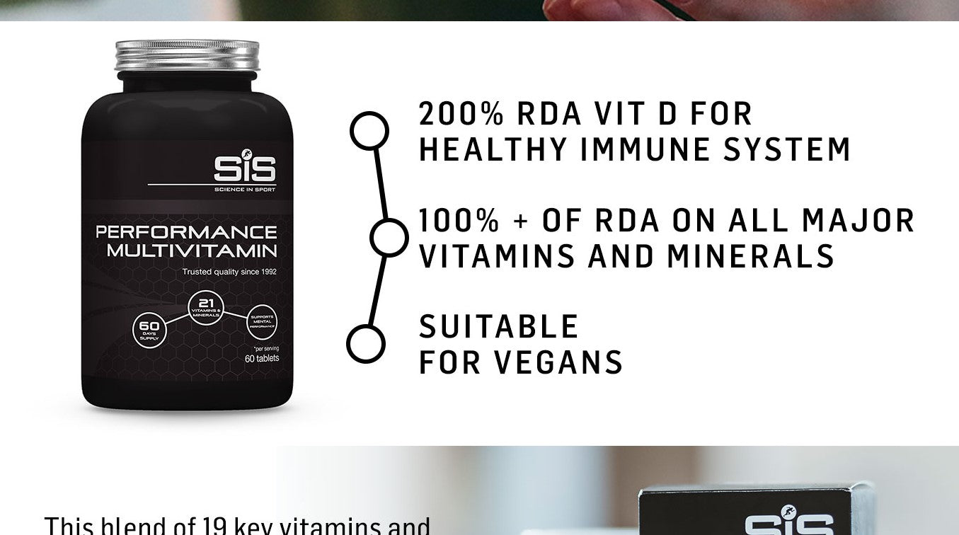 【全方位運動綜合維他命】- 英國 SiS 提升耐力、增強免疫與訓練表現- 90 日份量