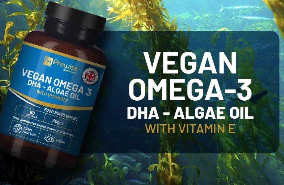 【護眼補腦】高純度藻油 DHA 激活大腦專注力、保護視力