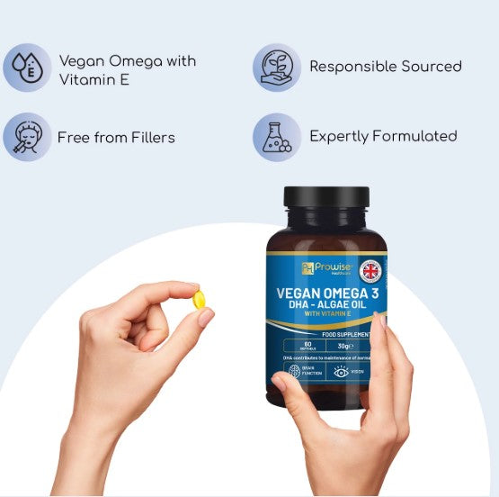 【護眼補腦】高純度藻油 DHA 激活大腦專注力、保護視力