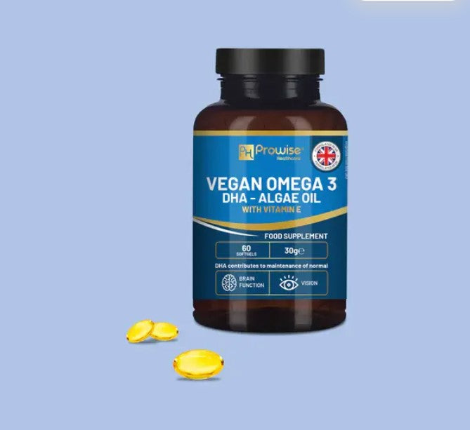 【護眼補腦】高純度藻油 DHA 激活大腦專注力、保護視力