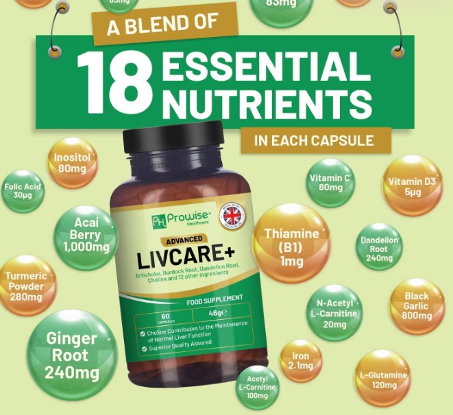 【酒精熬夜恢復】全效肝臟修復18 合 1 配方 脂肪代謝 解酒保肝