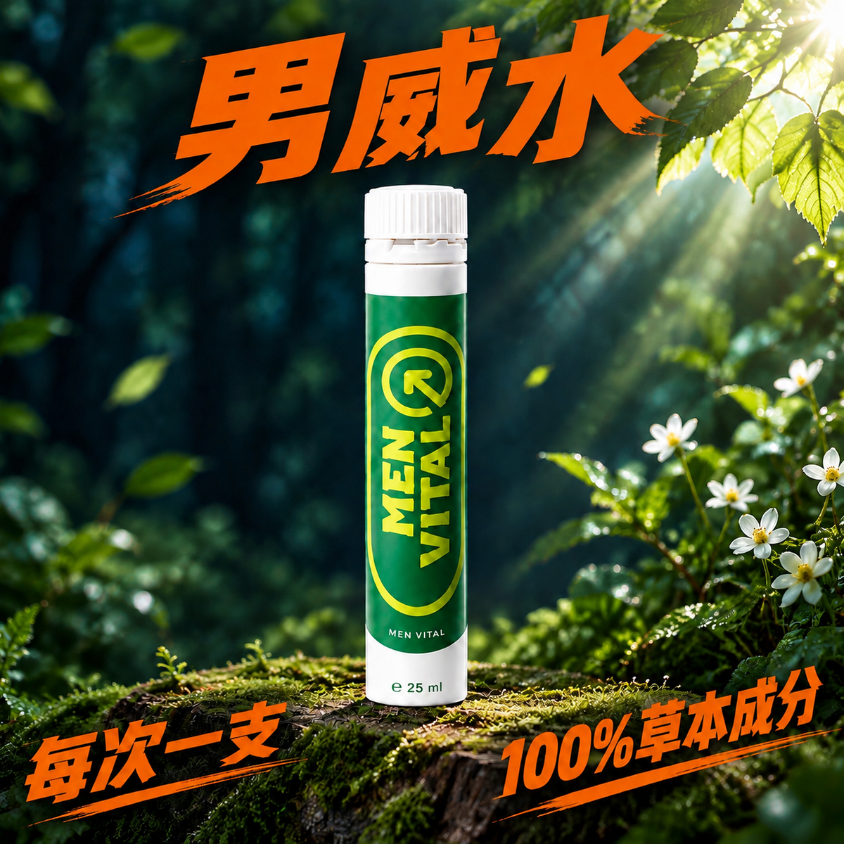 荷蘭🇳🇱 男威水 1支起飛 15分鐘草本活力飲品 1支 / 3支 / 5支