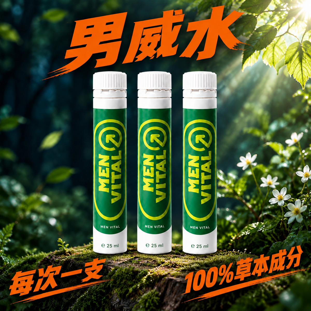 荷蘭🇳🇱 男威水 1支起飛 15分鐘草本活力飲品 1支 / 3支 / 5支